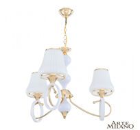 Подвесная люстра Arte Milano Florentina 302387/3 Wh/Gd