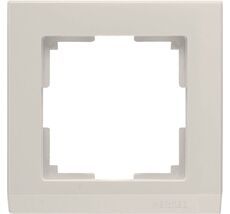 Рамка на 1 пост Stark WL04-Frame-01-ivory a050918_WR