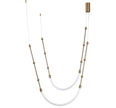 Подвесной светильник с гибким неоном (ПДУ) Indigo V000063L