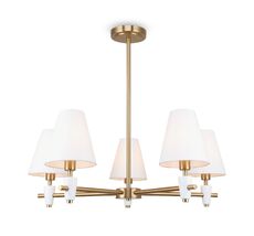 Люстра на штанге Freya Pietra FR5371CL-05BS_MY