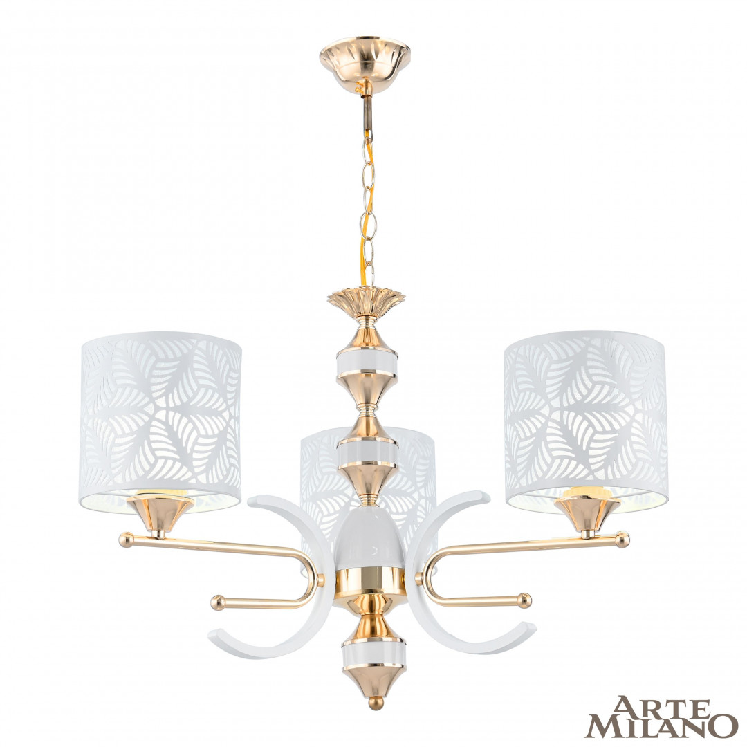 

Подвесная люстра Arte Milano Florentina 302097/3 Wh/Gd, 302097/3 Wh/Gd