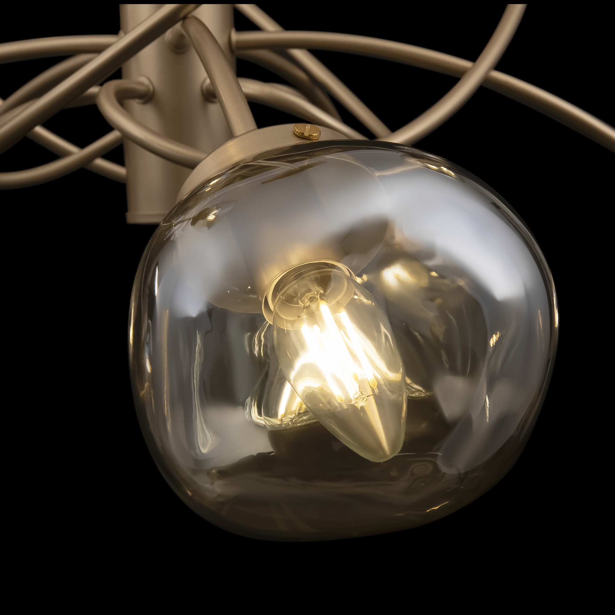 Люстра на штанге Freya Volani FR8017PL-10MG_MY