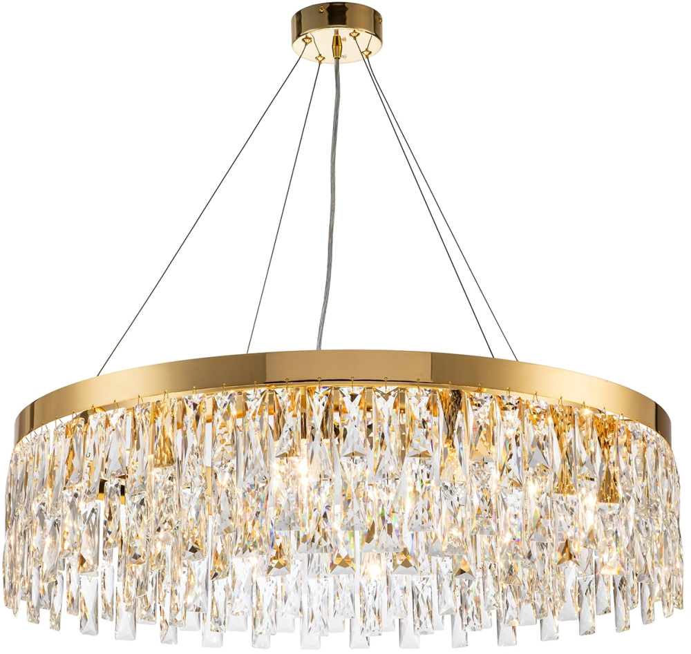 Подвесная люстра хрусталь Indigo V000381