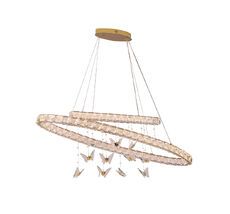 Подвесной светильник Newport 8120/120 oval gold_NP