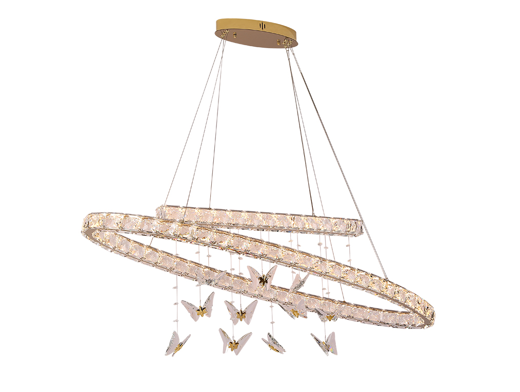 Подвесной светильник Newport 8120/120 oval gold_NP