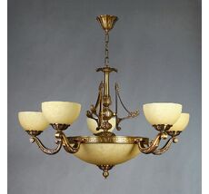 Подвесная люстра Ambiente Ambient 02166/5 AB_BZ