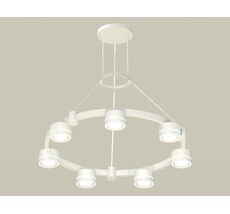 Подвесная люстра Ambrella light с акрилом Techno Ring Traditional DIY XR92031601_AMB