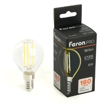 Лампа светодиодная E14 6W Feron 51256_FR