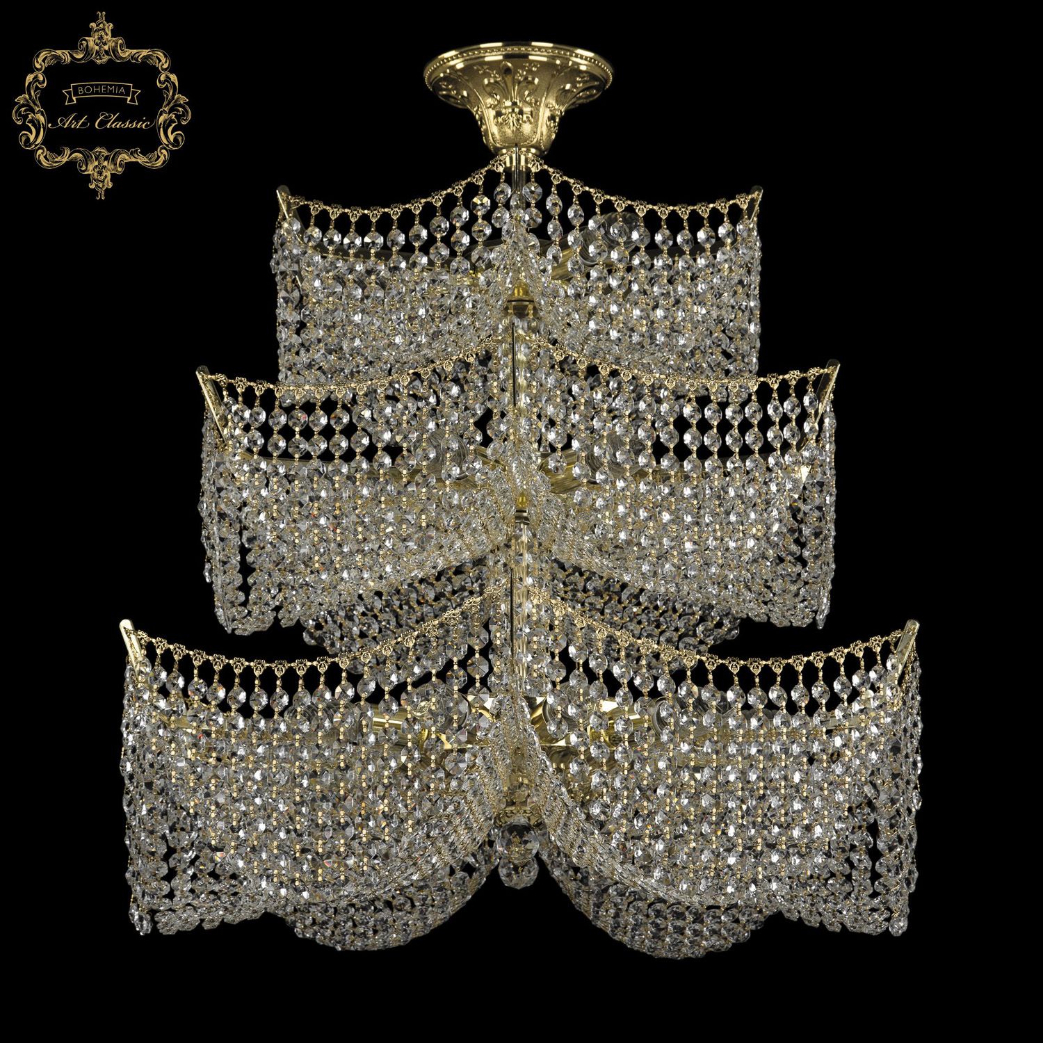 Хрустальная люстра Bohemia Art Classic 71.181.65.3d.G_BI
