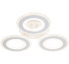 Люстра потолочная с пультом на 3 лампочки (+ночной режим) с пультом 10256/3 LED*61W Escada 10256/3LED_ESC