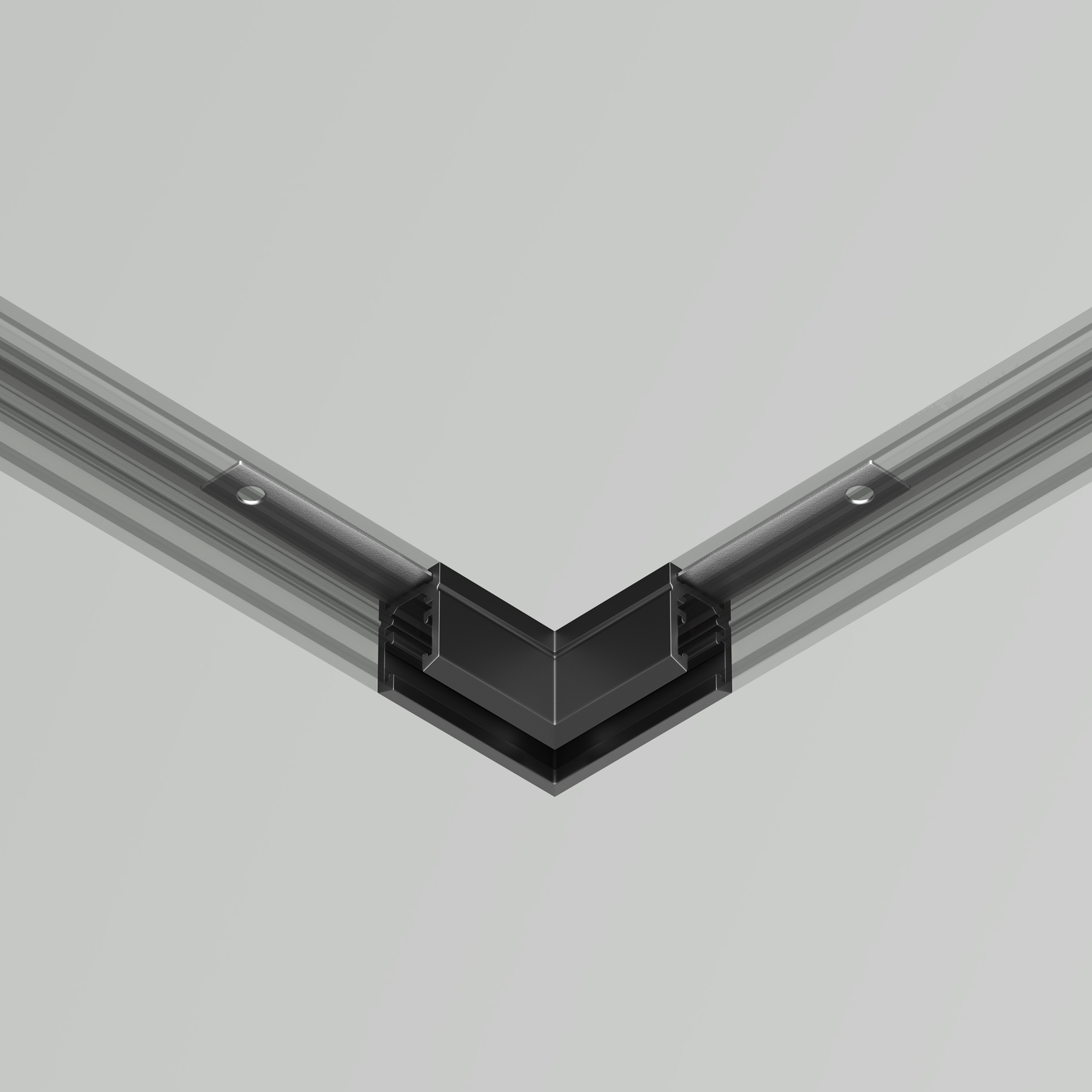 Коннектор угловой, накладной Maytoni Levity TRA184CL-11B_MY