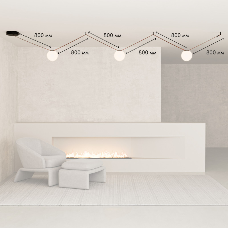 Трек-система Denkirs Belty SET DK55SET24-01-BR