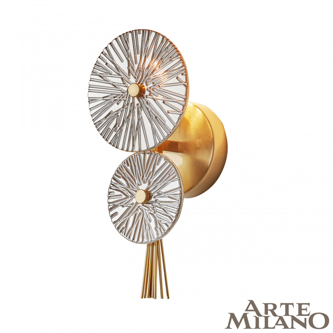 

Бра Arte Milano 7852B.D150.H330.E14.1 G, 7852B.D150.H330.E14.1 G