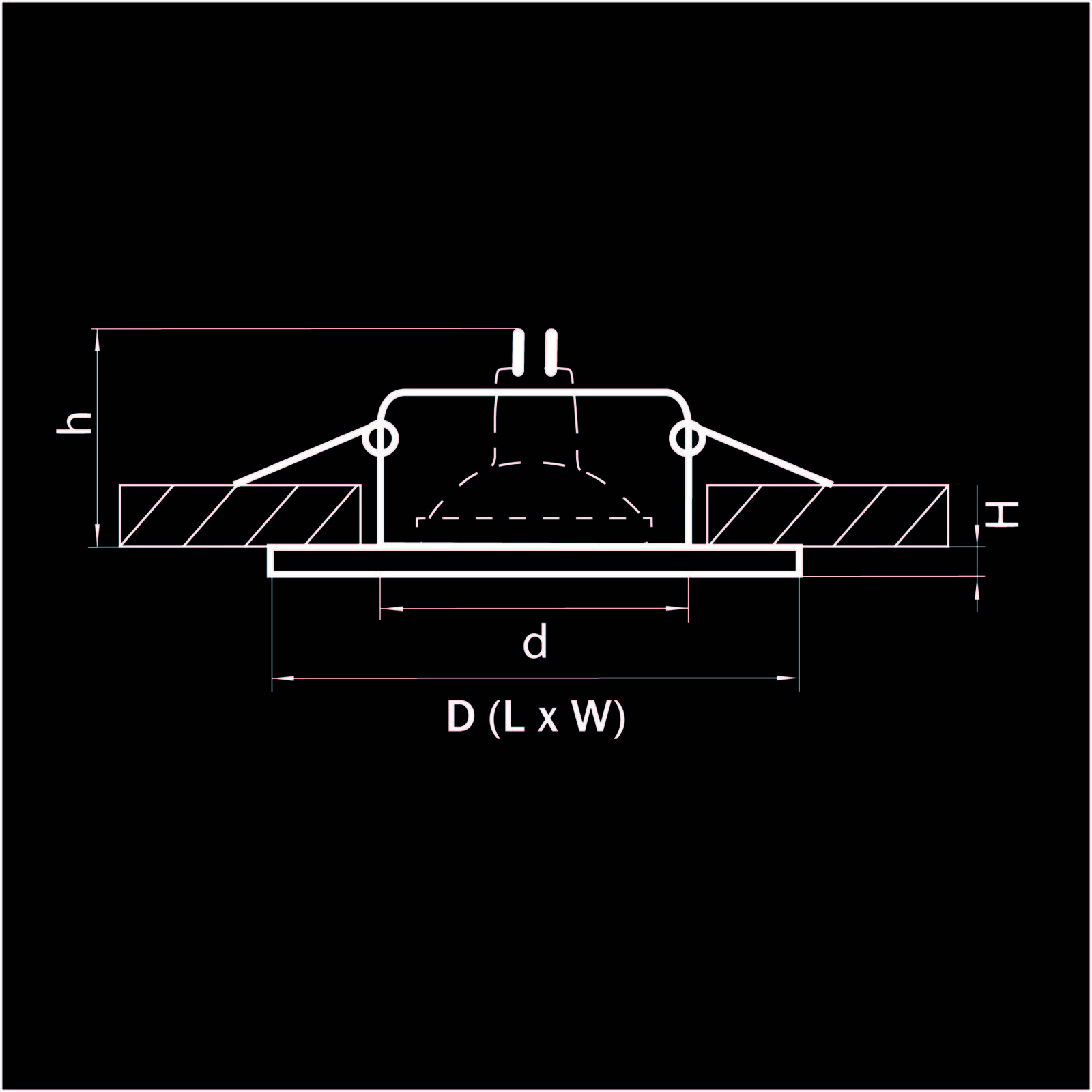 Точечный светильник LightStar Врезной Anello Qd Bianco 002250_LS