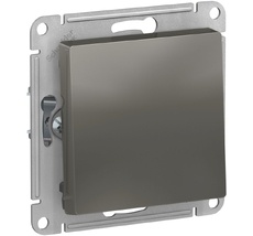 Выключатель встраиваемый одноклавишный (сталь) Systeme Electric ATN000911