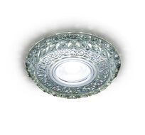 Встраиваемый светильник Ambrella light Crystal S393 CH_AMB