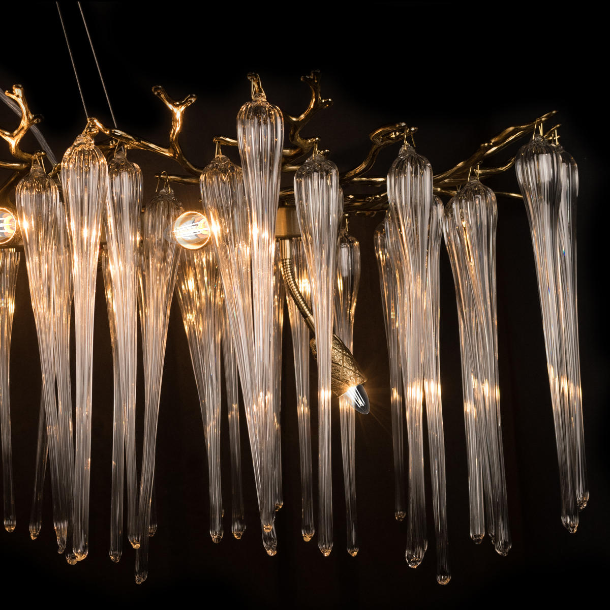 Подвесная люстра LOFT IT Waterfall 10350/1200L AB_LF