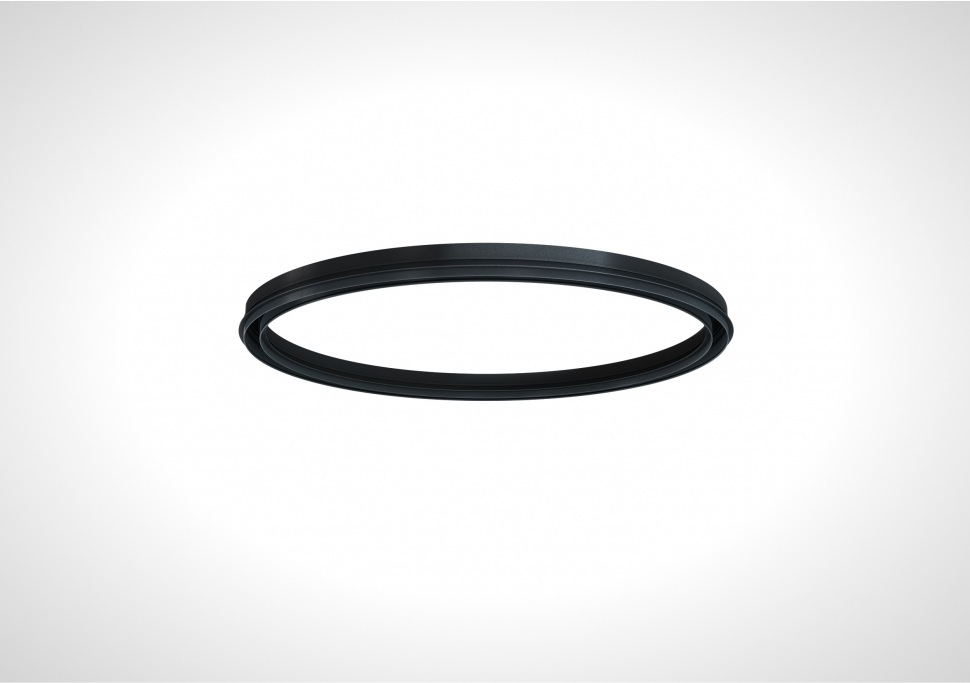 Радиусный встраиваемый магнитный шинопровод iLedex VISION R 4822-800-BK_IX