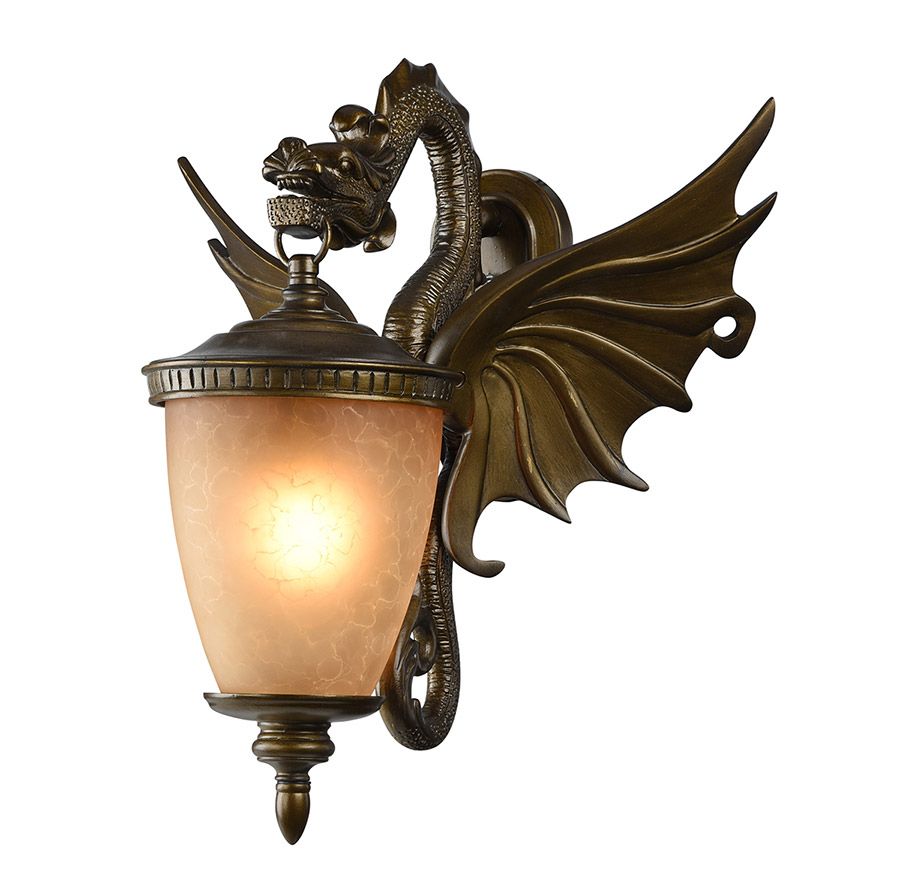 Уличный настенный светильник Dragon 1717-1W
