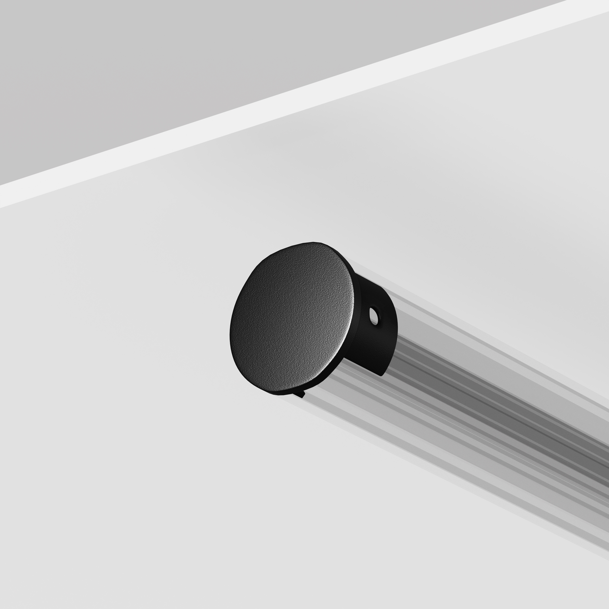 Заглушка для подвесного круглого шинопровода 2шт. Maytoni Levity TRA184EC-R-11B_MY