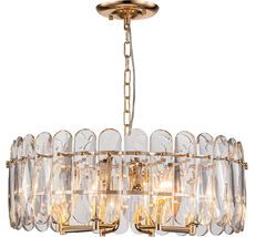 Подвесная люстра хрусталь Escada 2114/8S Gold_ESC