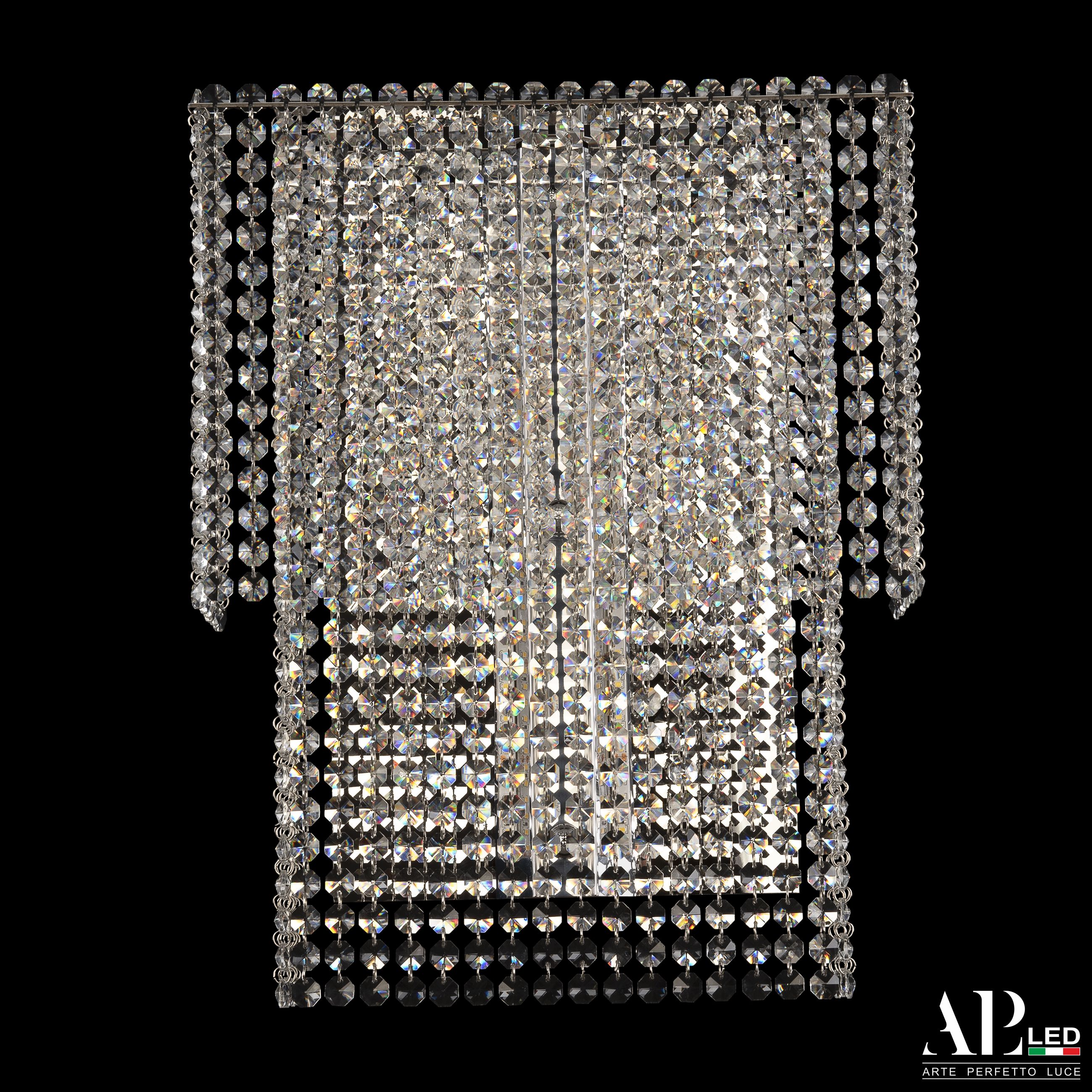 Настенный светильник APL LED Sicilia SH500.B3.35-45.A.Ni.4000_BI