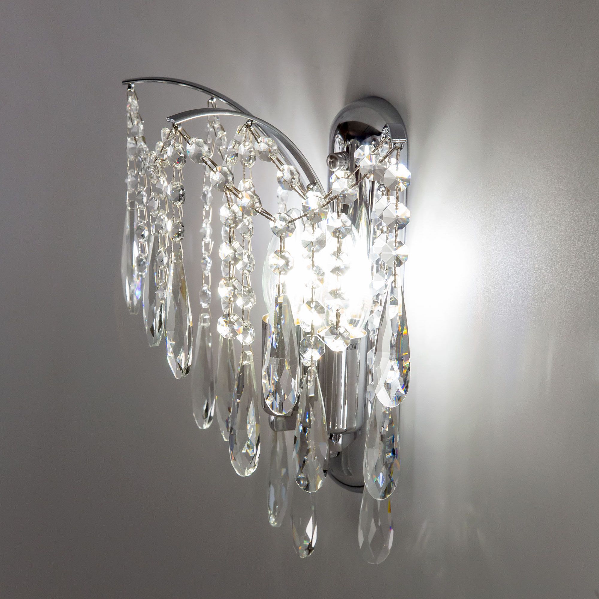 Бра CitiLux Селена Хром CL302320