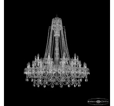 Хрустальная люстра Bohemia Ivele Crystal 1411/20+10/400/XL-130 Ni_BI