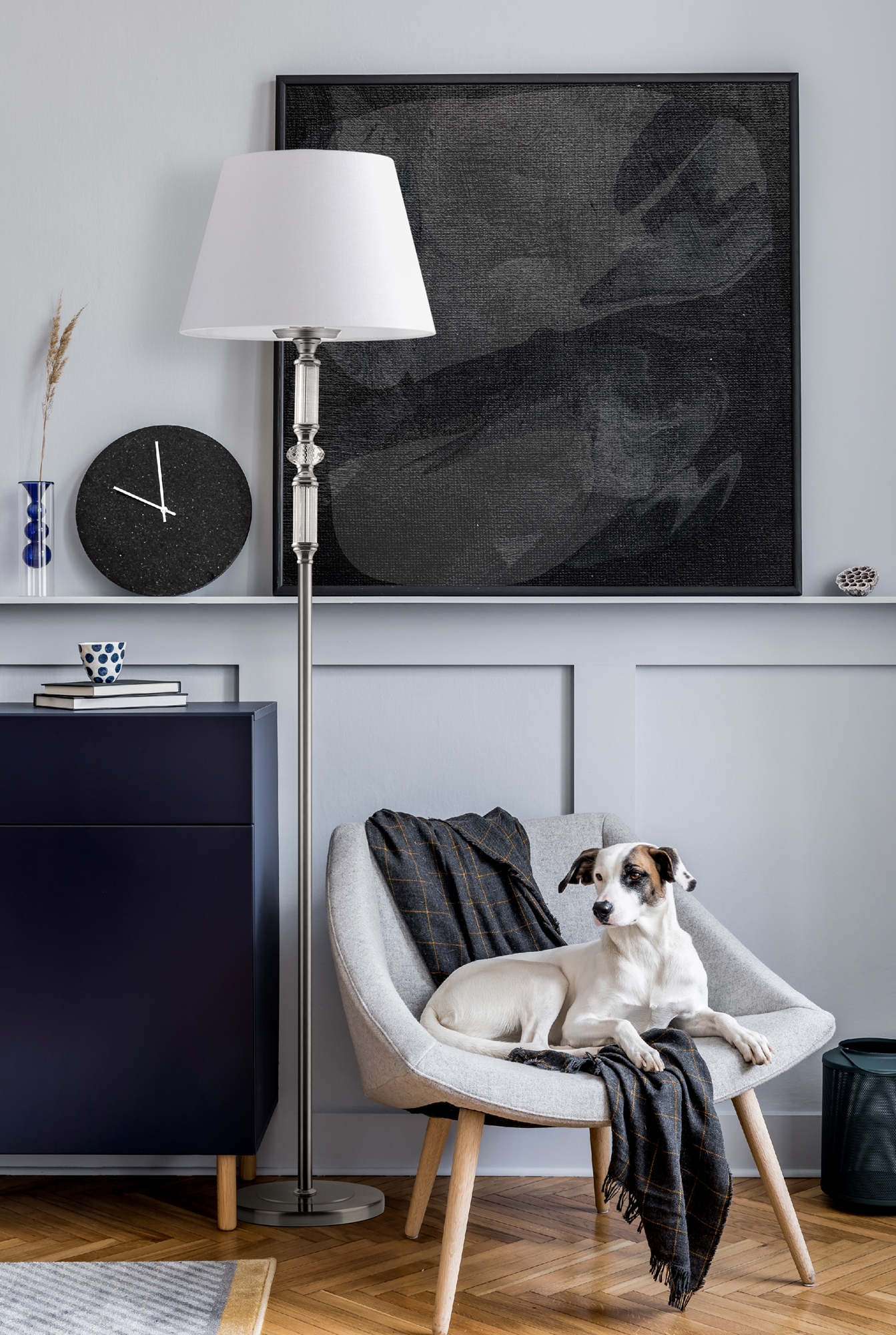 Торшер Maytoni Riverside MOD018FL-01CH_MY