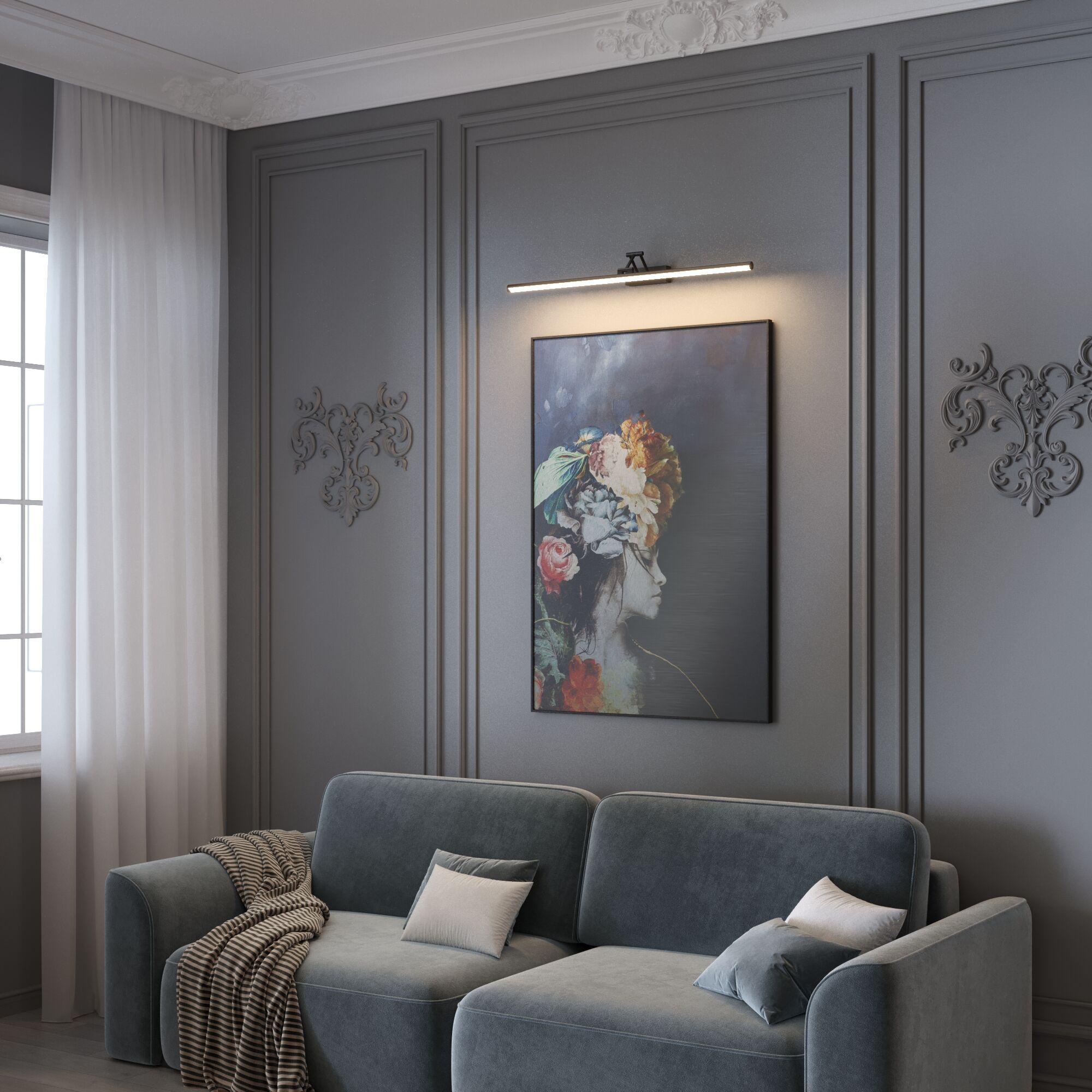 Светильник настенный подсветка светодиодный Monza Elektrostandard a071215_ES