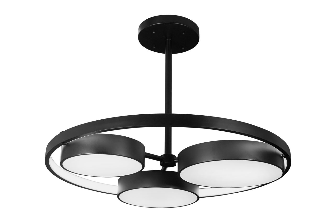 Потолочная люстра ILedex Demure 9123-1070-X-T BK_IX