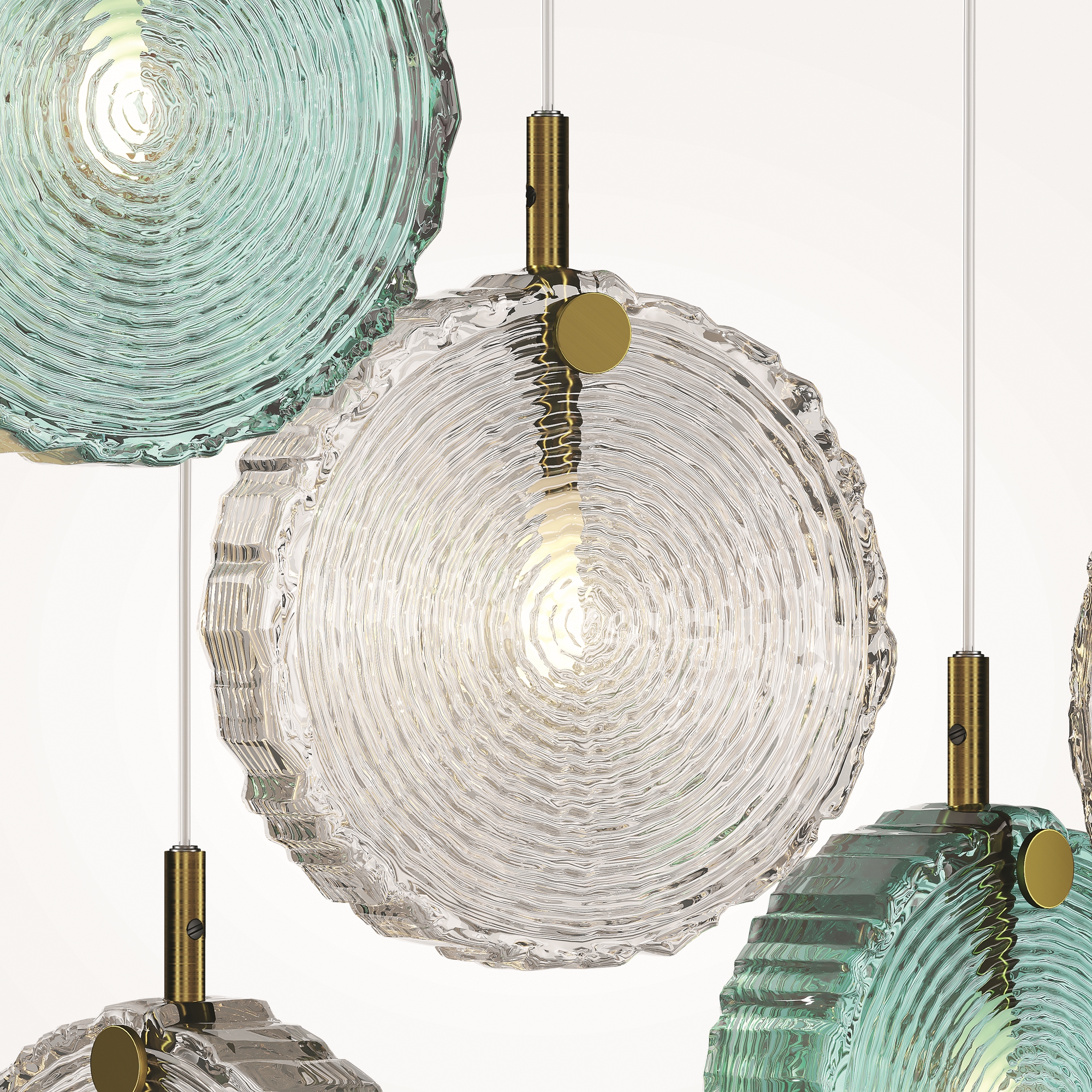 Подвесной светильник Maytoni Frozen MOD254PL-07BS_MY