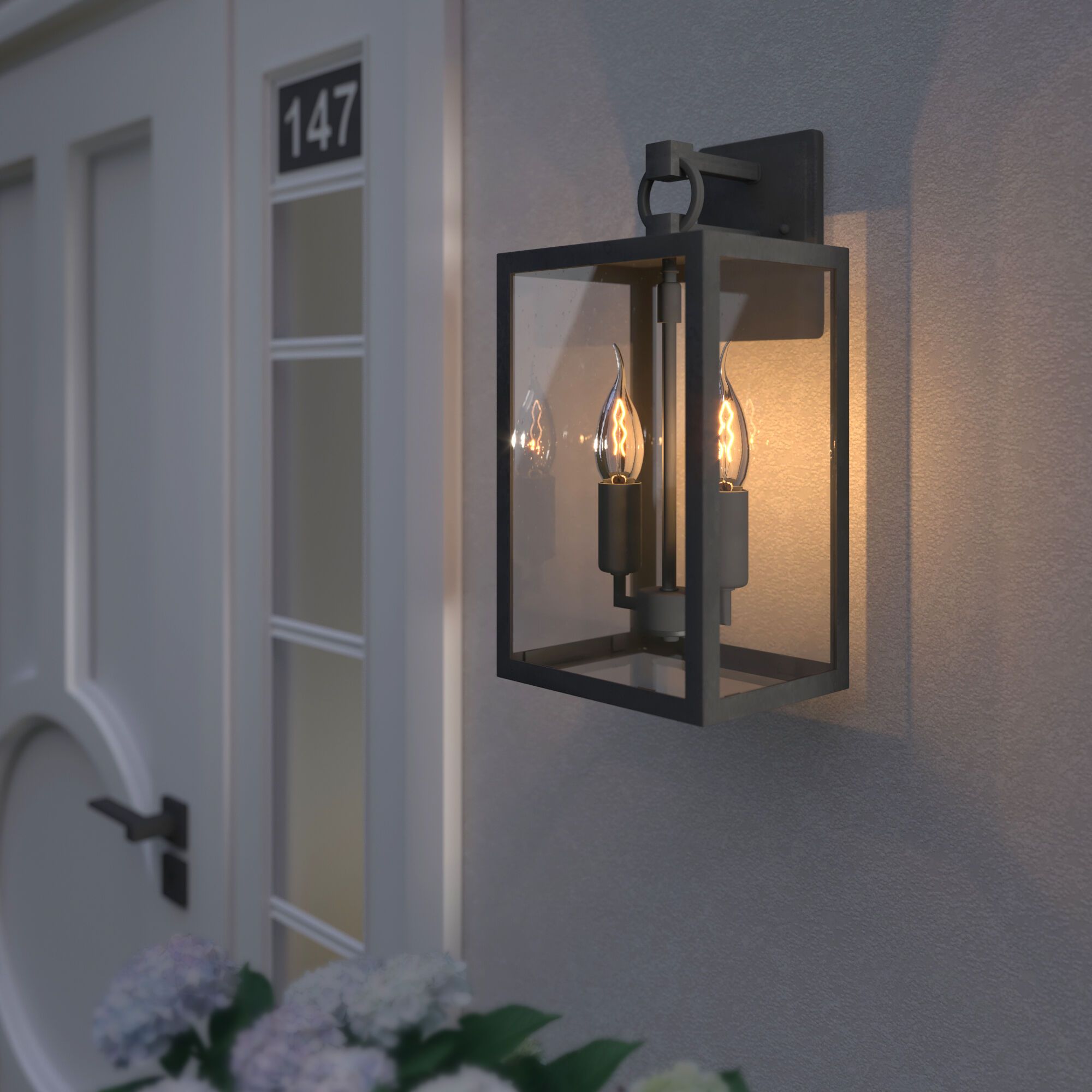 Уличный настенный светильник Candle Elektrostandard a058260_ES