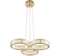 Подвесная люстра светодиодная (12036/3P Brass) Indigo V000073L