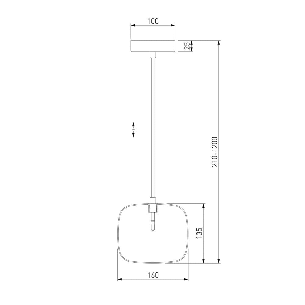 Подвесной светильник Eurosvet Jar a057263_EU