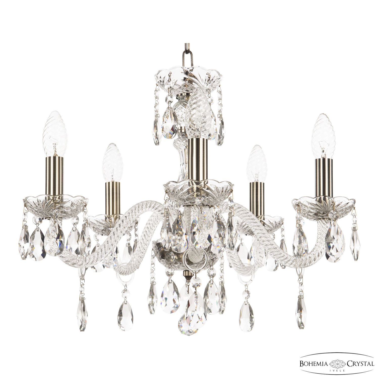 

Хрустальная люстра Bohemia Ivele Crystal 117/5/165 Pa, 117/5/165 Pa