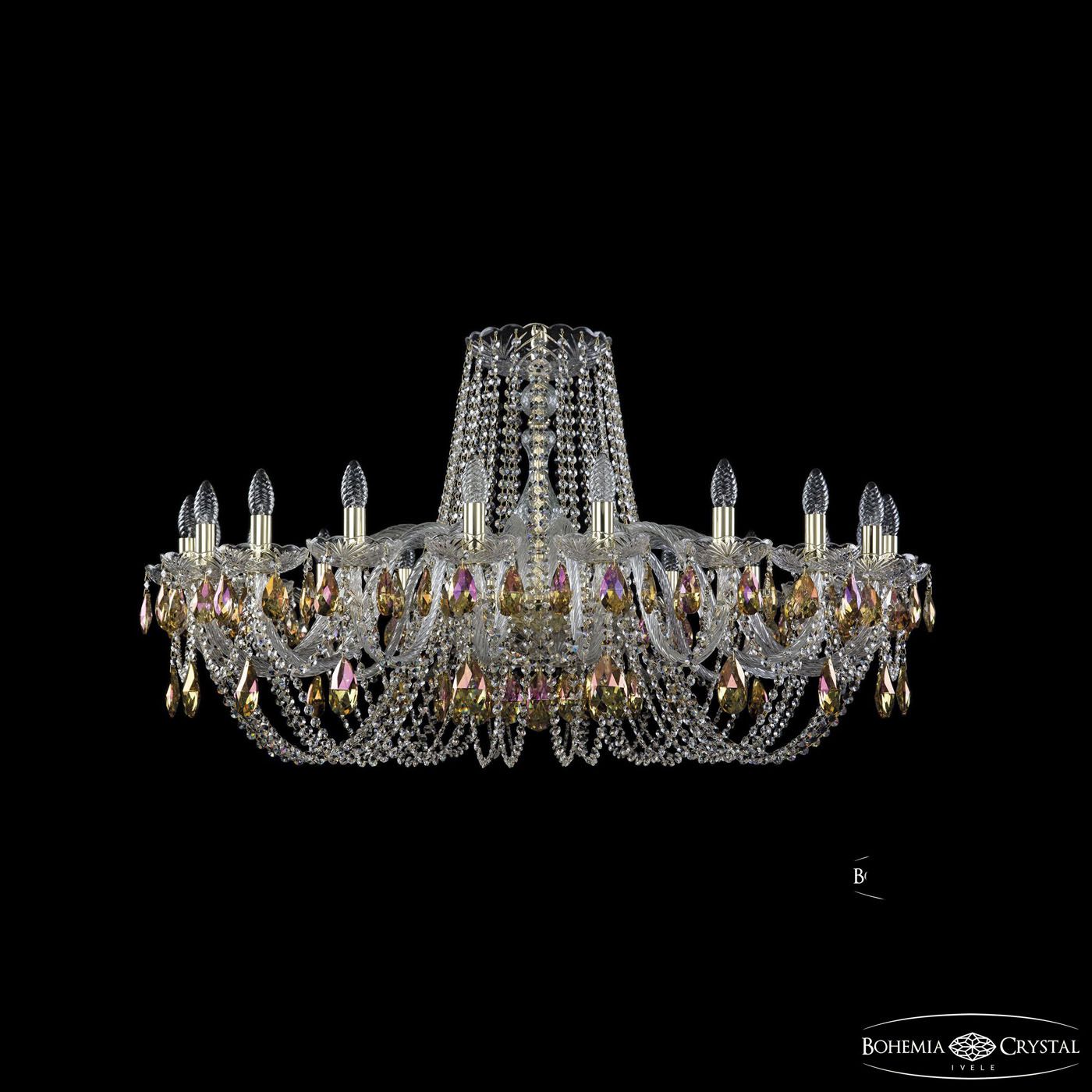 

Хрустальная люстра Bohemia Ivele 1402/20/400 G K777, 1402/20/400 G K777
