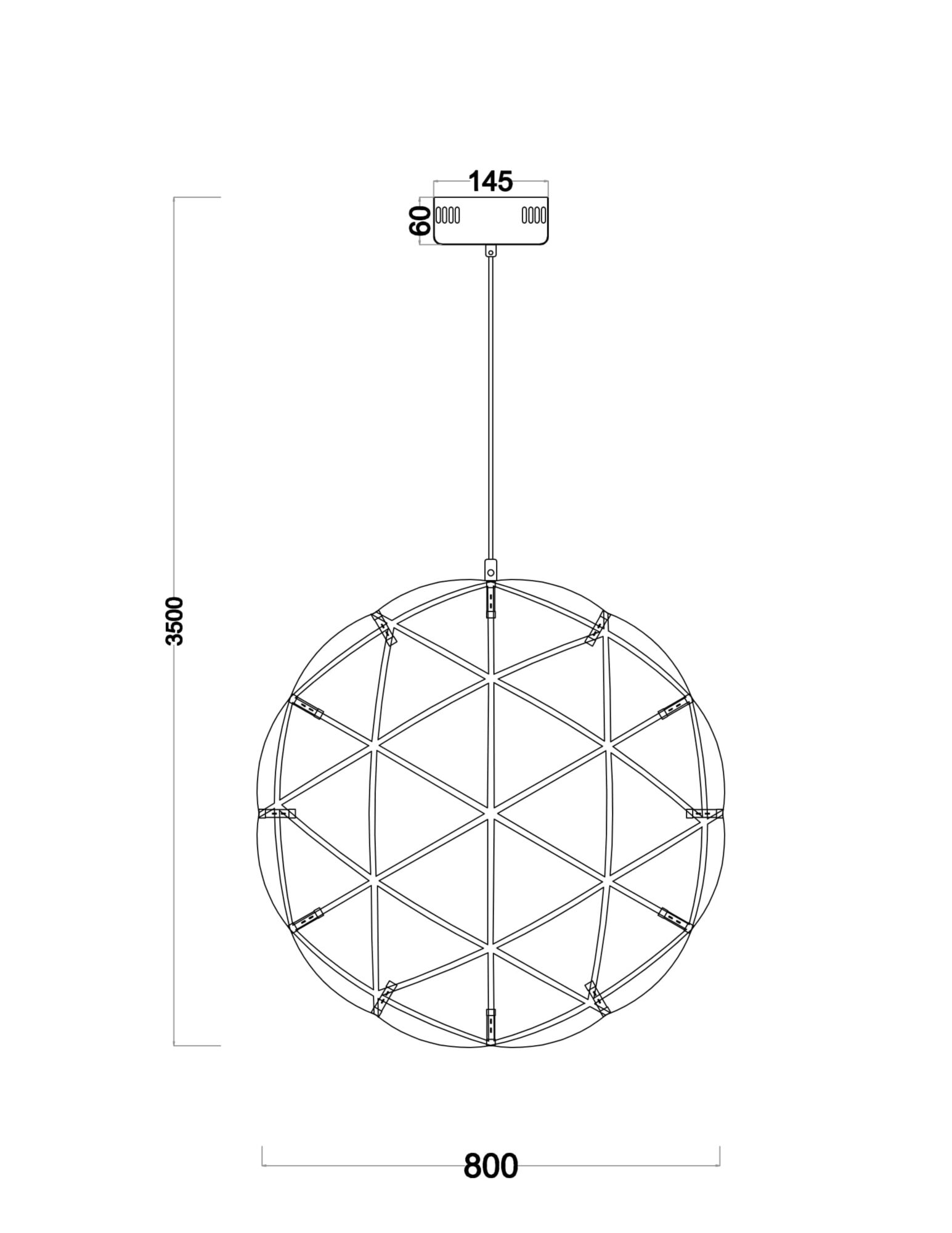 Подвесной светильник Freya Amber FR5099PL-L52CH_MY