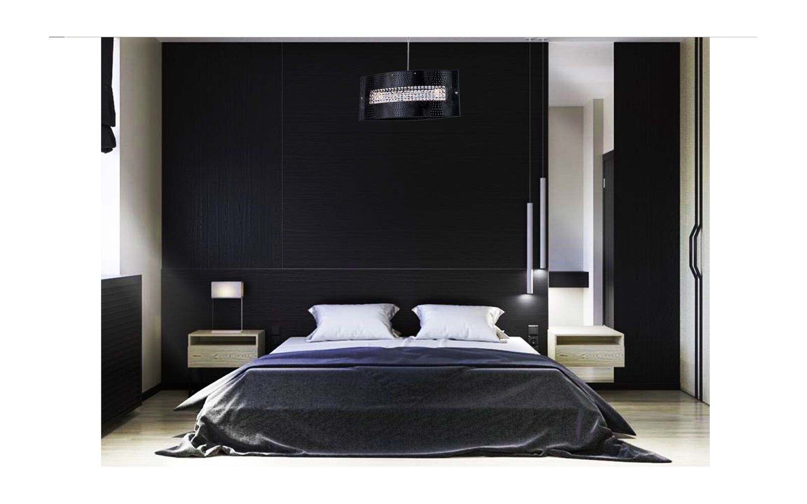 Подвесная люстра Lucia Tucci PELLE NERRE Pelle Nerre 2019.3