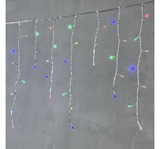 Гирлянда LTC Бахрома 4,9 x 0,5 м Разноцветная 220В, 240 LED PIL240-10-2M