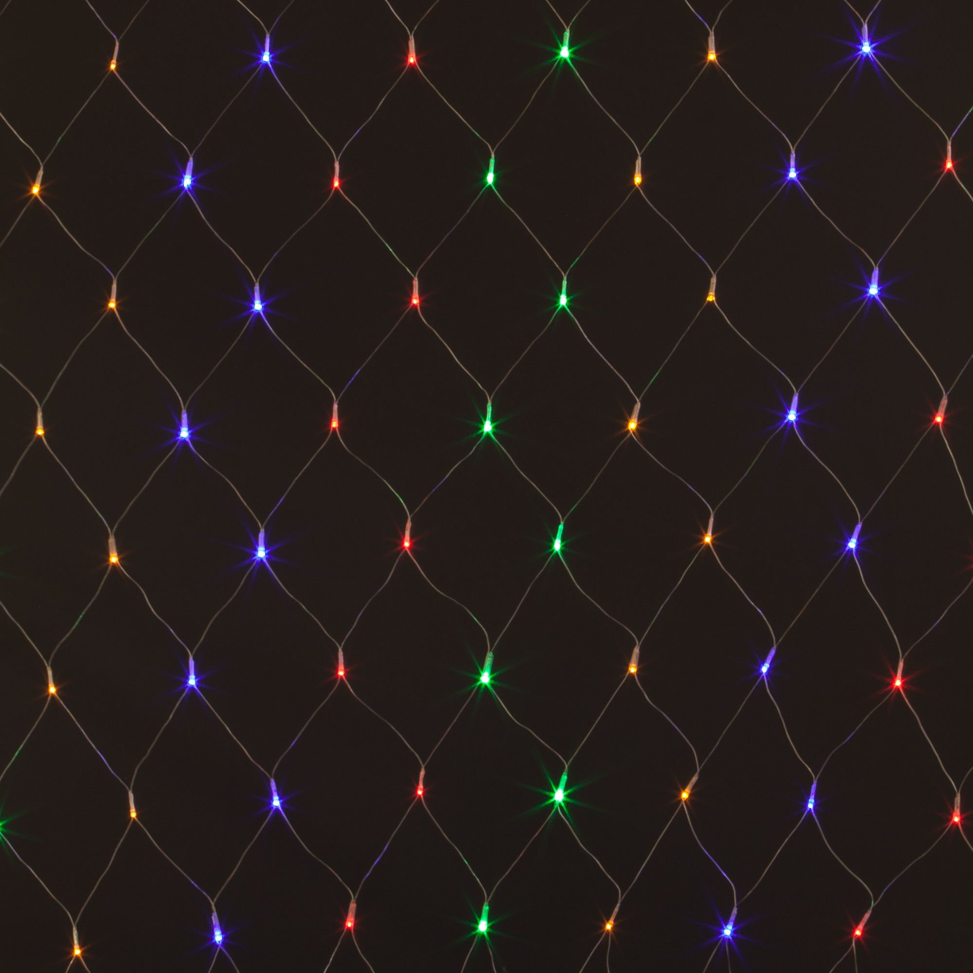 Гирлянда сеть 100 LED, 1,5м, разноцветный a044093_EU