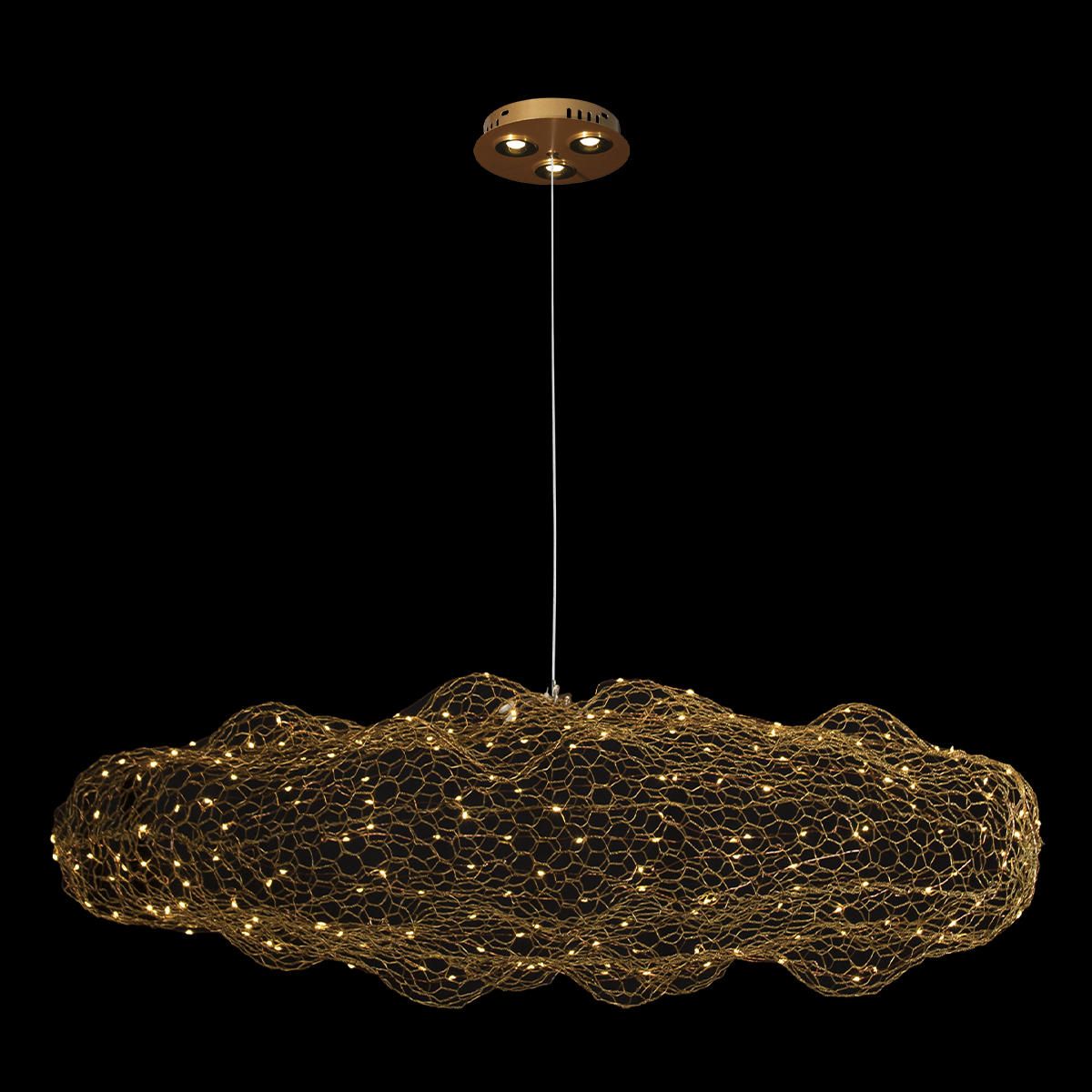 Подвесная люстра LOFT IT Cloud 10247/1500 Gold_LF