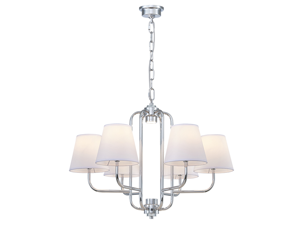 Подвесная люстра Newport OLGA 4646/С chrome_NP