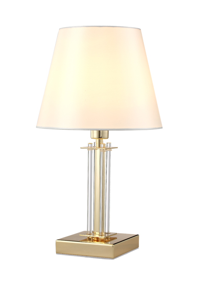 Настольная лампа Crystallux NICOLAS NICOLAS LG1 GOLD/WHITE_CR