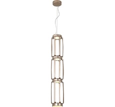 Подвесной светильник с пультом управления LED (14027/4P Gold) Indigo V000158L