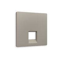 Лицевая панель для компьютерной/телефонной розетки RJ-45/RJ-11 QUANT Ambrella Volt ALFA AP3720_AMB
