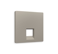 Лицевая панель для компьютерной/телефонной розетки RJ-45/RJ-11 QUANT Ambrella Volt ALFA AP3720_AMB