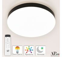 Потолочная люстра APL LED Toscana 3315.XM-60W Black_BI