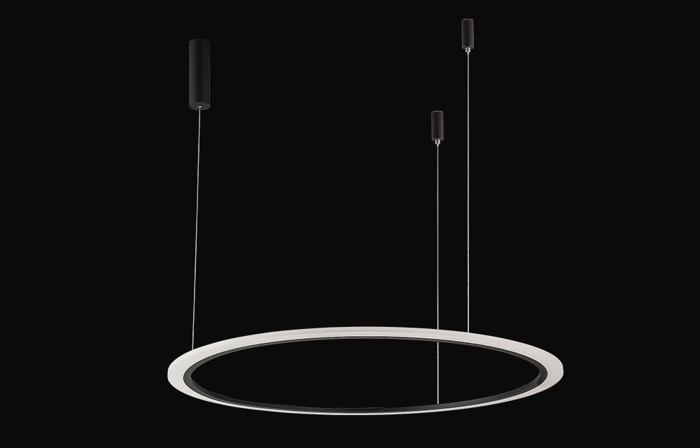 Подвесной светильник Crystallux MANZANA SP40W LED D1000 BLACK_CR