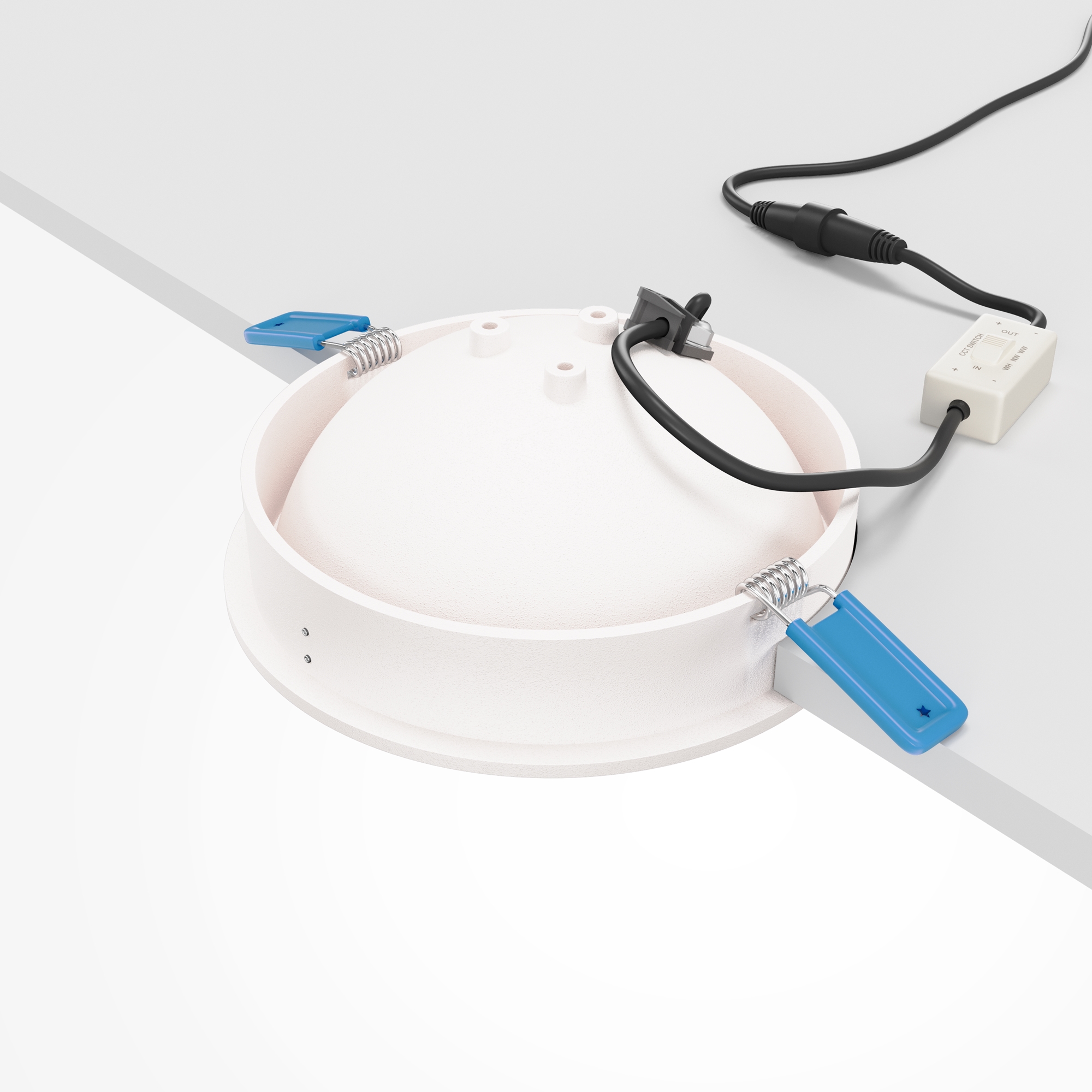 Встраиваемый светильник Maytoni Technical Move DL060-9W3-4-6K-W_MY